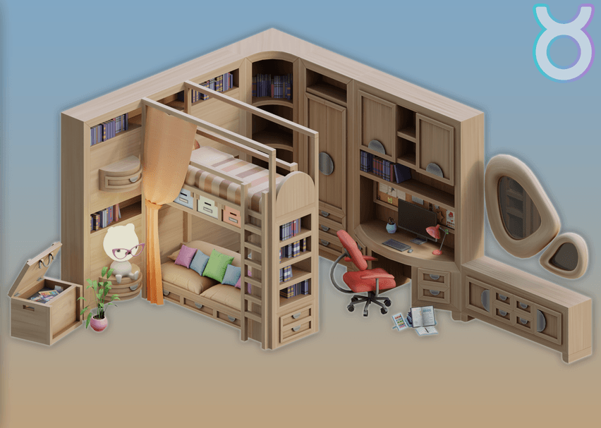 Скриншот мода Мебель для детской Elsa Kids Room